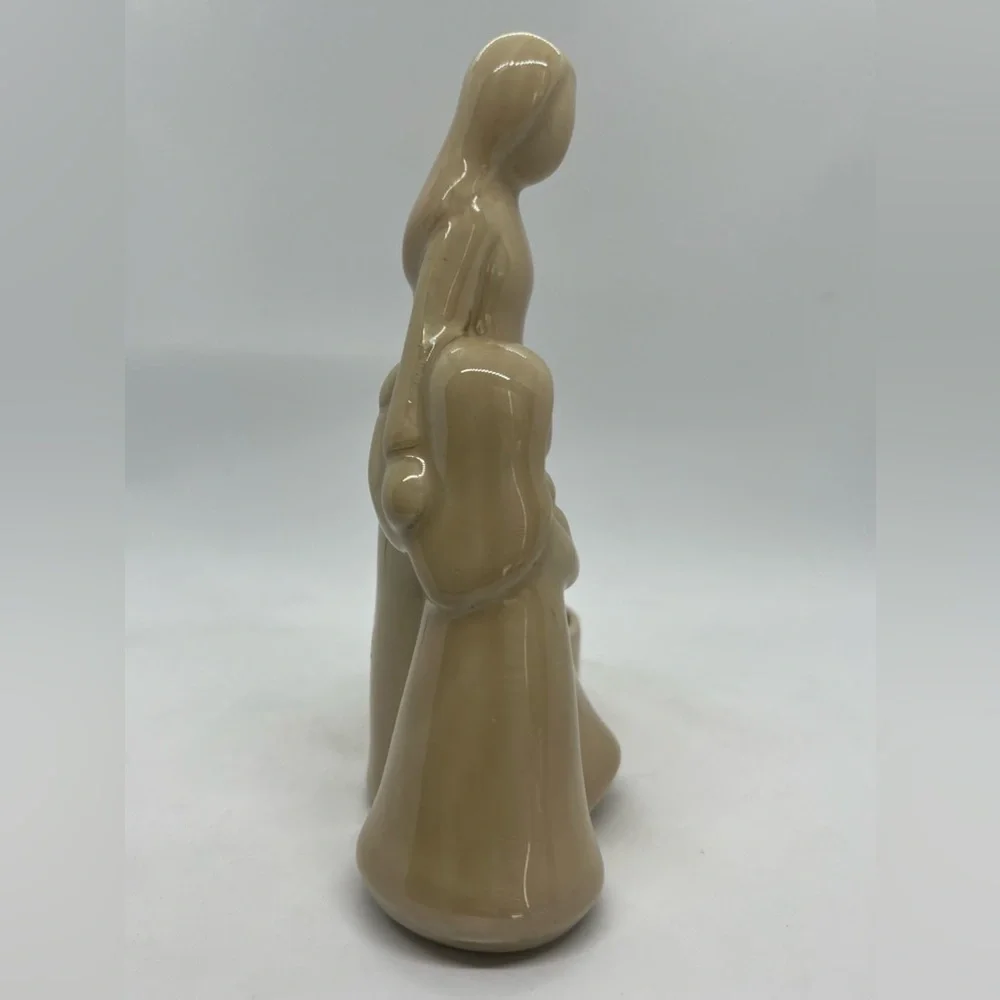 Vintage Mother & Child Votive Candle Holder